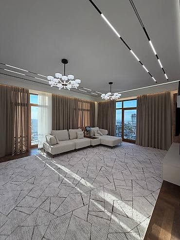 open space: 4 комнаты, 155 м², Южная Магистраль 12 этаж, Дизайнерский ремонт — 8