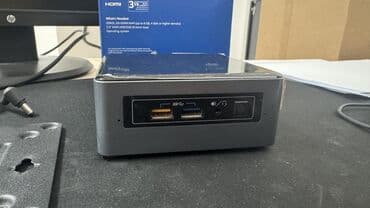 Компьютер, ядер - 4, ОЗУ 2 ГБ, Для несложных задач, Б/у, Intel Celeron, Встроенная видеокарта, SSD