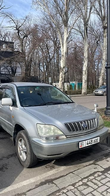 такта прадо: Toyota Harrier: 2002 г., 3 л, Автомат, Газ, Кроссовер — 2