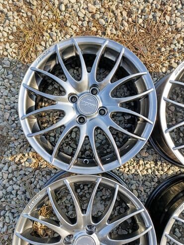 диск на х5: Литые Диски R 15 Work, Комплект, отверстий - 4, Б/у — 4