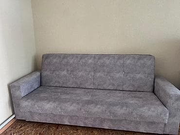 sofa bed: Прямой диван в современном минималистичном стиле. - Обивка — 2