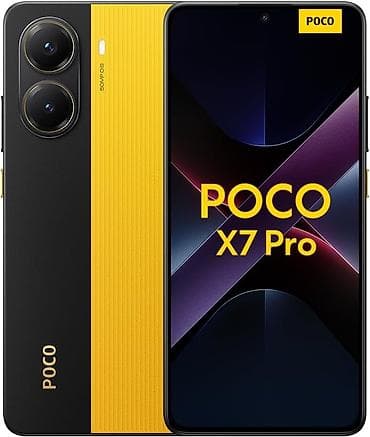iphone 15plus: Poco X7 Pro, Б/у, 512 ГБ, цвет - Желтый, 2 SIM — 1