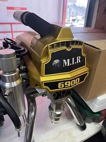 Краскапульт Безвоздушный окрасочный аппарат M.I.R 6900 Назначение: -