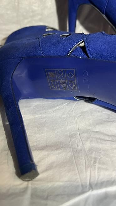 красотка мужской: Босоножки, 39, 40, Aldo, Новый, цвет - Синий, Самовывоз — 9