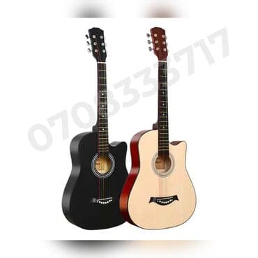 Акустическая гитара 38" с вырезом (cutaway) - Формат: корпус типа