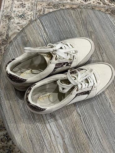 платья лен: Кроссовки, 38, Michael Kors, Новый, цвет - Белый, Самовывоз, Платная доставка — 3