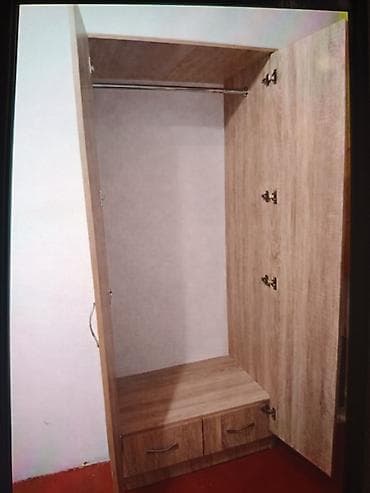 Шкафы-купе: Шифоньер, шкаф для одежды, Новый, Прямой, ЛДСП — 2