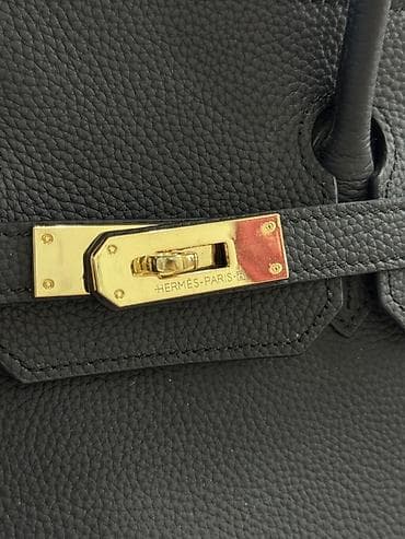Аксессуары: Hermes Birkin 30 см, золотая фурнитура * Натуральная кожа Togo * — 7