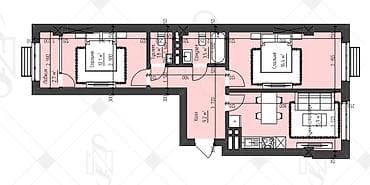 квартира арча бешик: Сдан, Элитка, 2 комнаты, 64 м² — 9