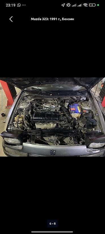 hyundai genesis: Mazda 323: 1991 г., 1.8 л, Механика, Бензин, Хэтчбэк — 3