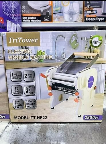 Оборудование для производства: Электрическая лапшерезка TriTower - Назначение: раскатка теста и — 8