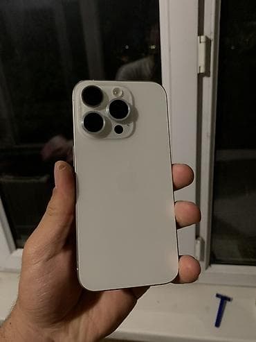 ipad 8th generation: IPhone 15 Pro, Б/у, 256 ГБ, Белый, Кабель, 87 % — 2