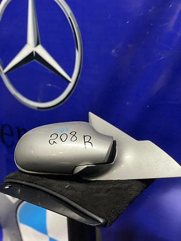 w208: Боковое правое Зеркало Mercedes-Benz Б/у, Оригинал — 1