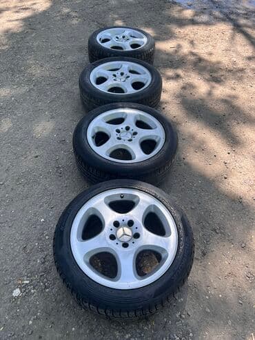 покрышки на фит: Колеса в сборе 225 / 50 / R 17, Зима, Б/у, Комплект, Легковые, Литые, отверстий - 5 — 2