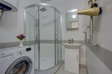 квартиры в бишкеке 1 комнатные аренда: 2 комнаты, Душевая кабина, Постельное белье, Кондиционер — 6