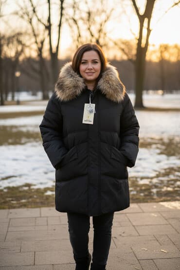 button: Утеплённая женская парка Mystical Button (Button), цвет черный — 1