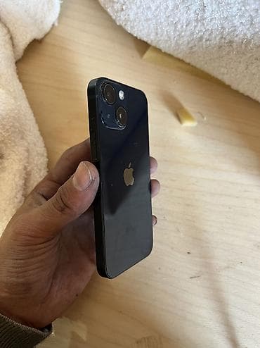 iphone 13 mini купить: IPhone 13 mini, Б/у, 128 ГБ, Синий, Чехол, Кабель, Коробка, 75 % — 6