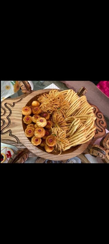 набор эмалированной посуды: Деревянные посуды. жыгач идиштер. этно-эко посудалар. этно фуршетке — 4