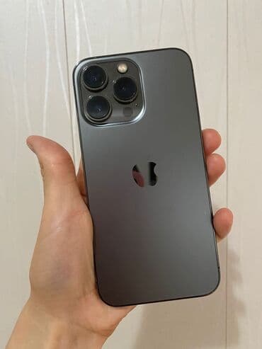 айфон 13 жалал абад: IPhone 13 Pro, Колдонулган, 256 ГБ, Кара, Каптама, 86 % — 1