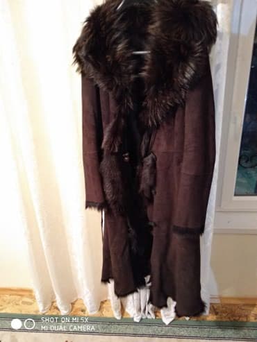 Киреге берилүүчү кийимдер: Дублёнка натуральная, мех -Лиса, внутри тоже мех, размер 44-46 — 2