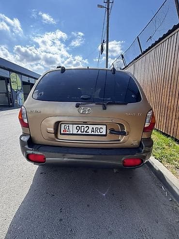 hundai: Hyundai Santa Fe: 2001 г., 2.7 л, Автомат, Бензин, Кроссовер — 5