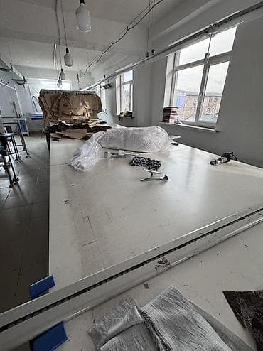 кухонный разделочный стол: Закройный стол, Б/у, цвет - Белый — 3