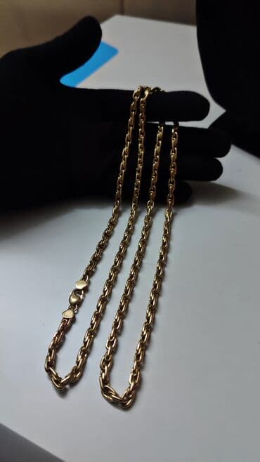 продаю золотую цепочку: Цепь для бензопилы, Проба 585, Мужские, Новый, Ручная работа — 5