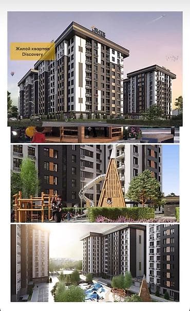 pro group: 3 комнаты, 96 м², Асанбай мкр Элитка, 9 этаж, ПСО (под самоотделку) — 1