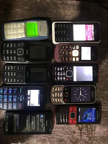nokia 3410: Лот кнопочных телефонов разных брендов и моделей. Состав: - Несколько — 3