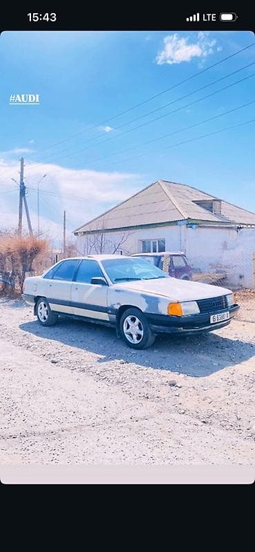 Audi 100: 1990 г., 2.3 л, Механика, Газ, Седан