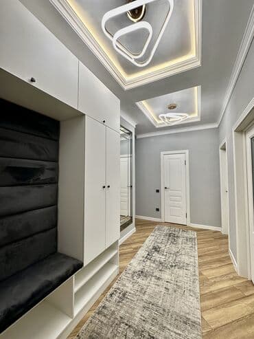 квартира на ночь бишкек количество мест 4: 2 бөлмө, Душ кабинасы, Жаздык, жууркан-төшөк каптары, Кондиционер — 9