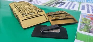 Изготовление рекламных конструкций: | Таблички, | Разработка дизайна, Послепечатная обработка — 2