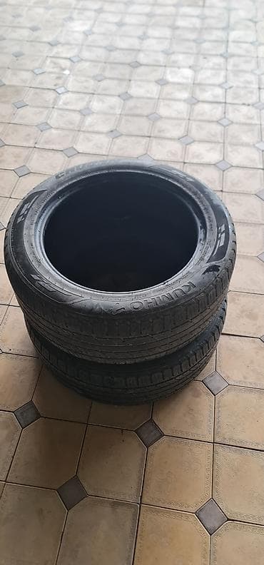 Транспорт: Шиналар 235 / 55 / R 18, Жай, Колдонулган, Жуп, Жол тандабастар (АТ/МТ), Корея, Kumho — 1