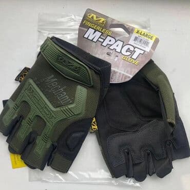 forward apache: Перчатки беспалые Mechanix M-Pact Fingerless Gloves в цвете олива — 4