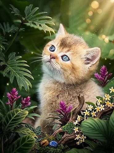 Британская короткошёрстная, 1 месяц, Мальчик, Золотая шиншилла