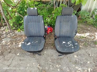 кожа сидение: Комплект сидений, Ткань, текстиль, Volkswagen 1990 г., Оригинал — 2