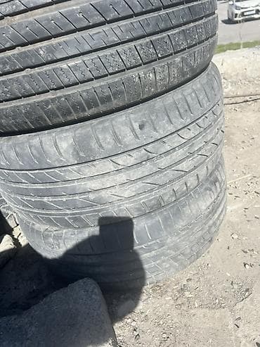 17: Шины 215 / 55 / R 17, Лето, Б/у, Комплект, Легковые, Kumho — 2