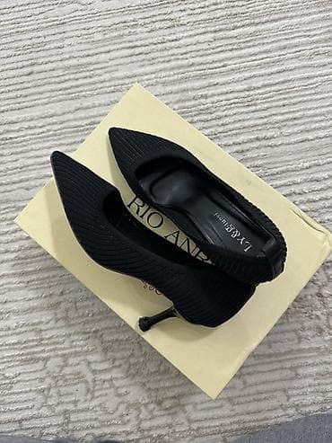 foot patch: Женские туфли-лодочки LY & S:light - Цвет: черный - Силуэт — 3