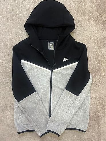 Толстовки: Мужская толстовка, XL, Nike, Б/у, цвет - Черный, Самовывоз — 1