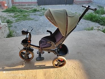 Велосипеддер: Детский трехколесный велосипед-коляска Skillmax - Формат 2-в-1 — 2