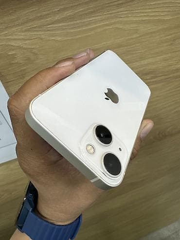 Техника жана электроника: IPhone 13 mini, 128 ГБ, Ак, 86 % — 4