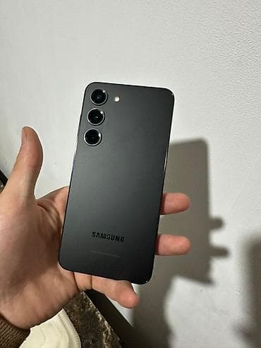a7 iii: Samsung Galaxy S23, Б/у, 256 ГБ, цвет - Черный, 1 SIM, eSIM — 5