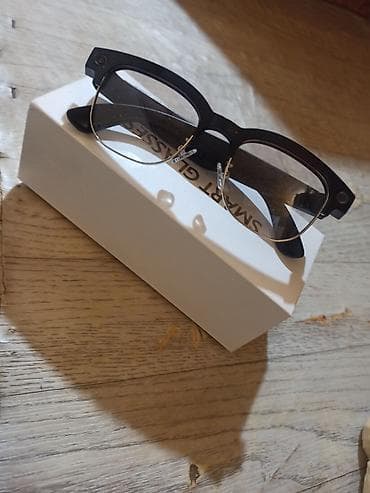 купить карт: Умные очки Smart Glasses - Классическая оправа «wayfarer» черного — 1