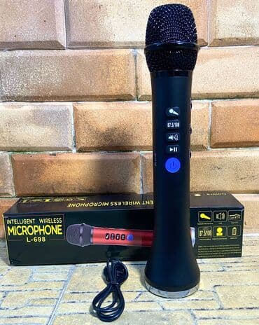 наушники p9: Беспроводной микрофон L-698 Один из самых качественных, долгослужащих — 4