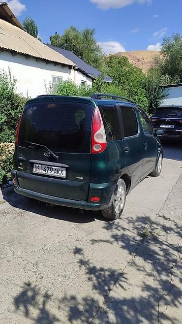 jac js6: Toyota Yaris Verso: 2001 г., 1.5 л, Механика, Бензин, Минивэн — 3