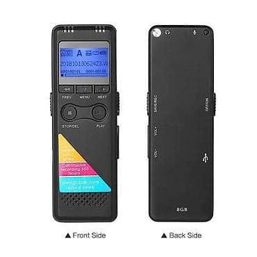 накамерный микрофон: Диктофон с дисплеем и встроенной памятью 8 ГБ. 70часов непрерывной — 1