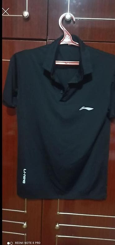 старинные вещи: Мужская футболка, M, Li-Ning, Новый, цвет - Черный — 1