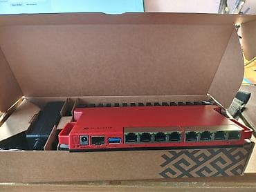 MikroTik L009UiGS-RM — гигабитный маршрутизатор для стойки (1U