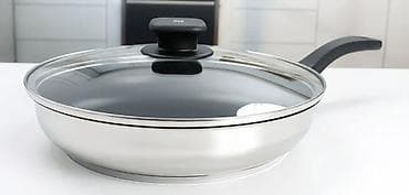 Сковородка WMF 28 см с крышкой и 20 см без крышки Сковорода чугун SMEG at lalafo.kg Сковородка WMF 28 см с крышкой и 20 см без крышки Сковорода чугун SMEG