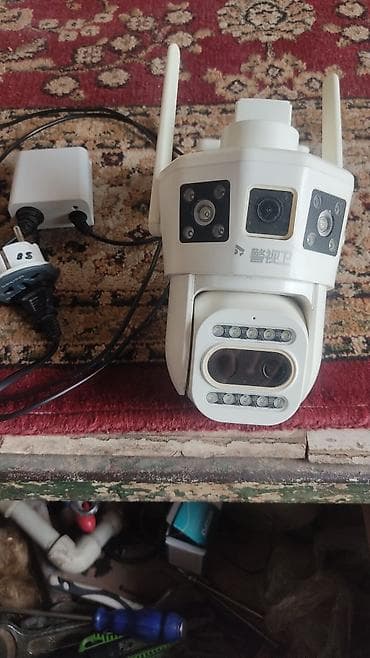 ps camera: Уличная поворотная IP‑камера видеонаблюдения с Wi‑Fi Описание: - — 1
